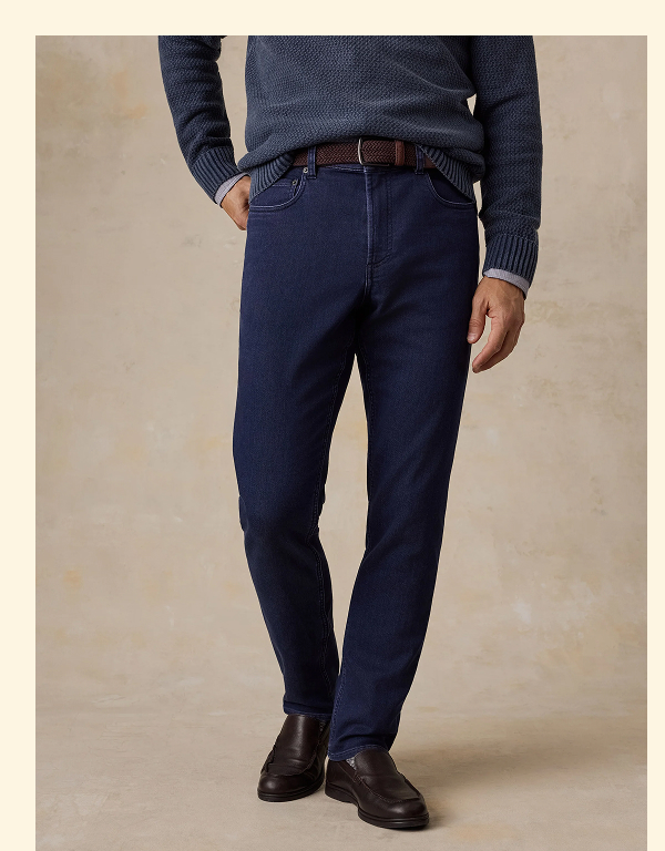 Stretch Terry 5-Pocket Pant