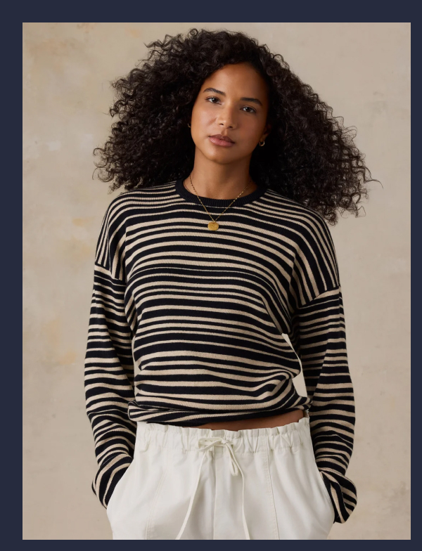 Cotton Cashmere Crew