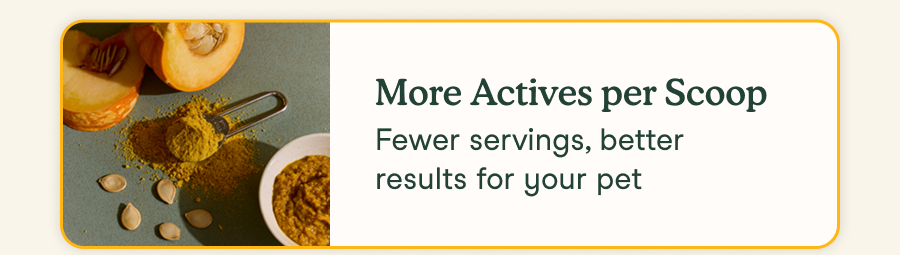 More Actives per Scoop