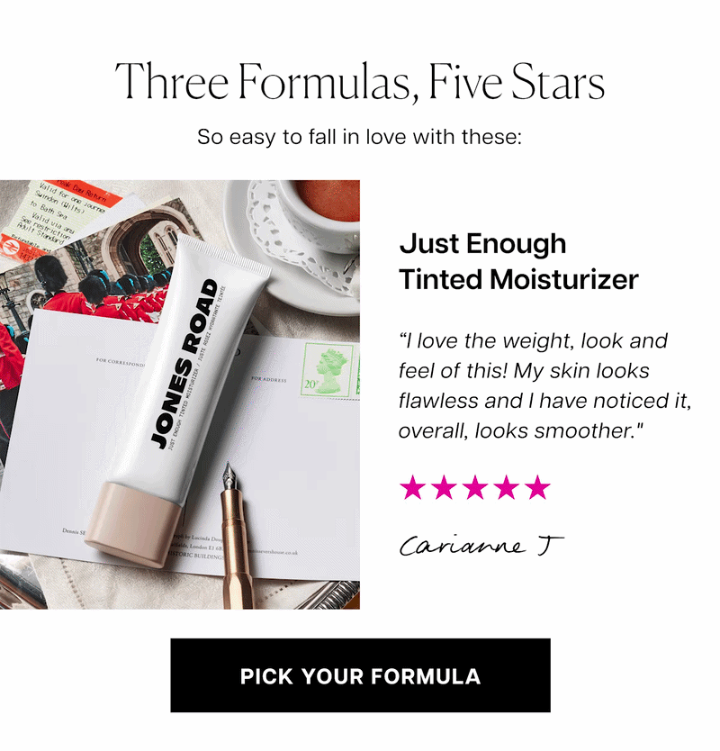 Three formulas, five stars