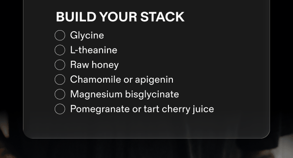 BUILD YOUR STACK
