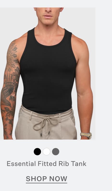 Essential Fitted Rib Tank