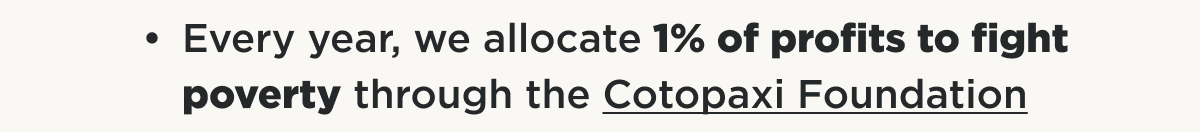 Cotopaxi Foundation