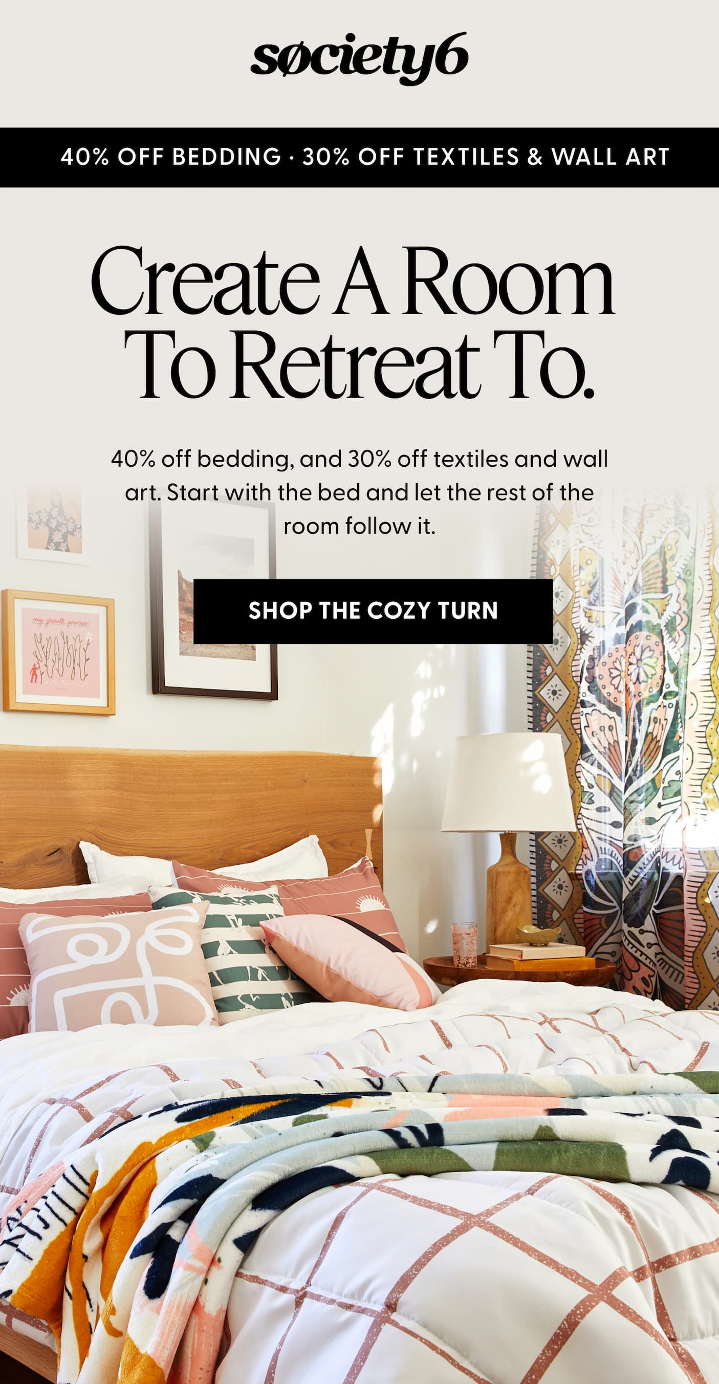 Create A Room To Retreat To.