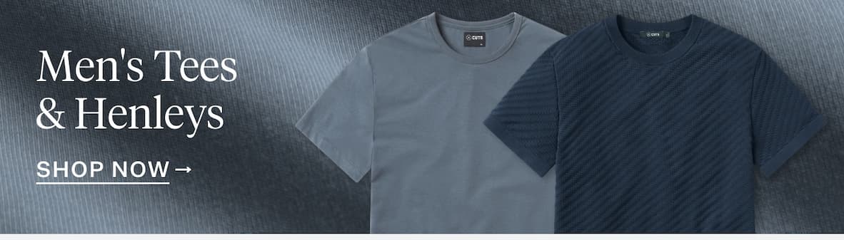 Men's Tees & Henleys | Shop Now