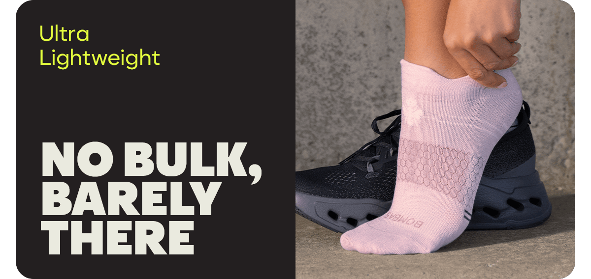 Ultra Lightweight. NO BULK, BARELY THERE