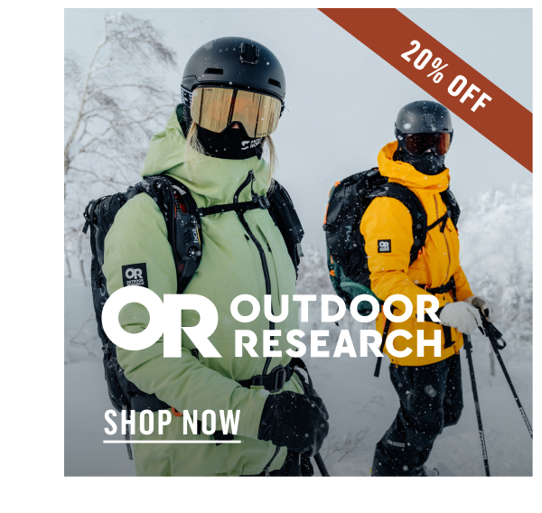 Outdoor Research. Shop Now