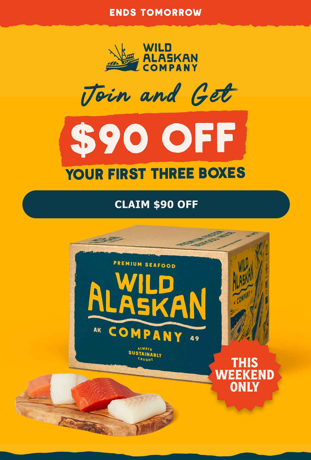 Join and Get $90 Off Your First Three Boxes