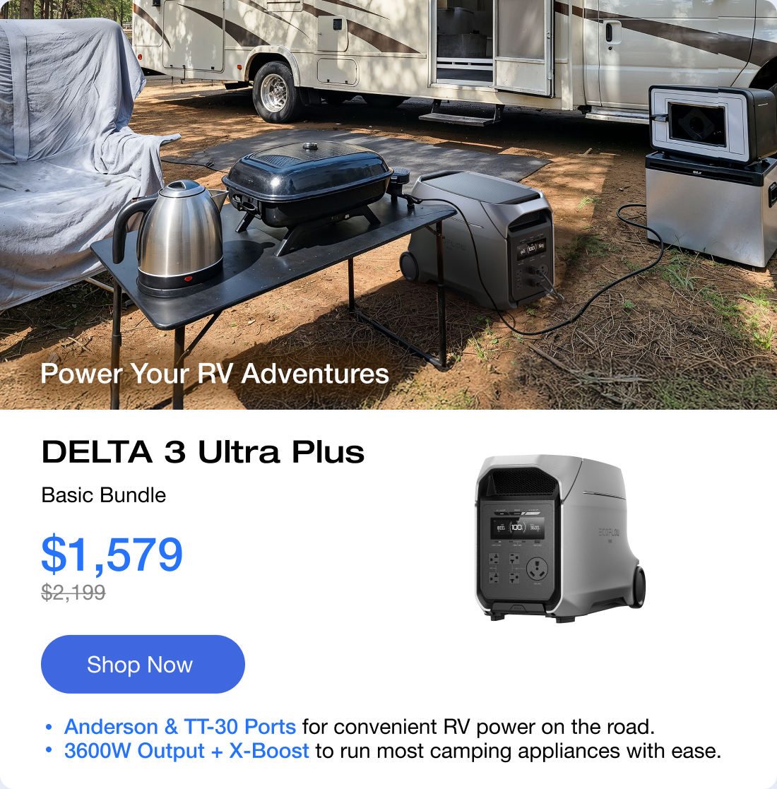 DELTA 3 Ultra Plus Basic Bundle $1,579