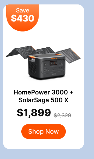 HomePower 3000 + SolarSaga 500 X