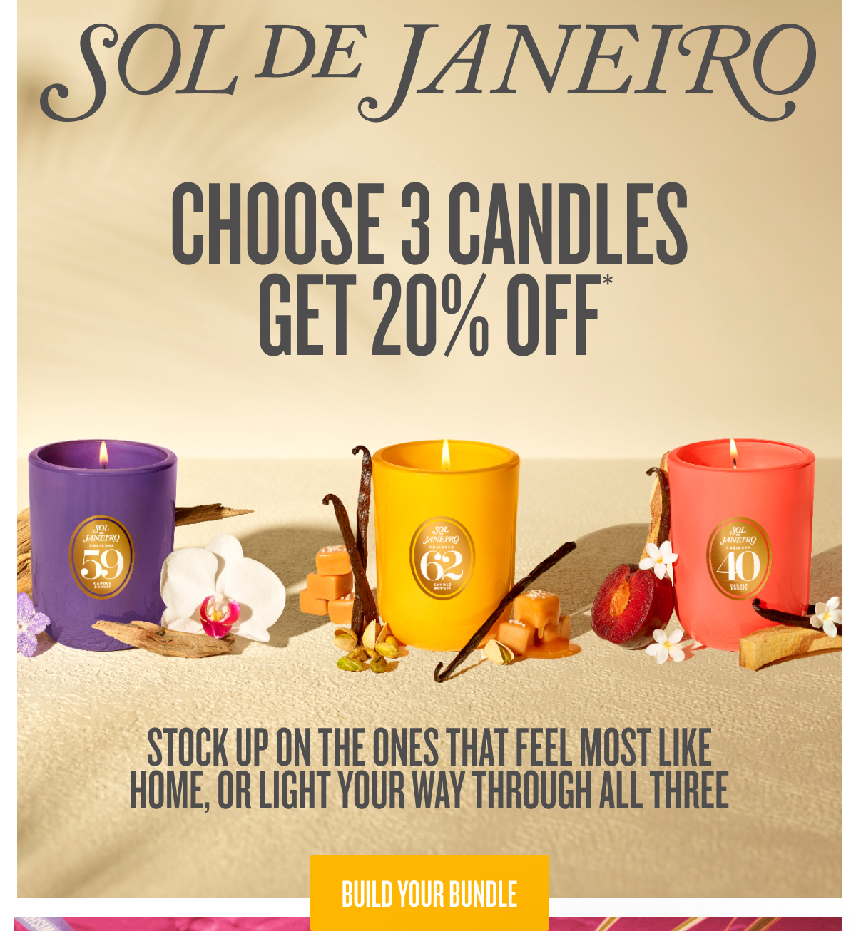 Choose 3 Candles Get 20% Off* - BUILD YOUR BUNDLE