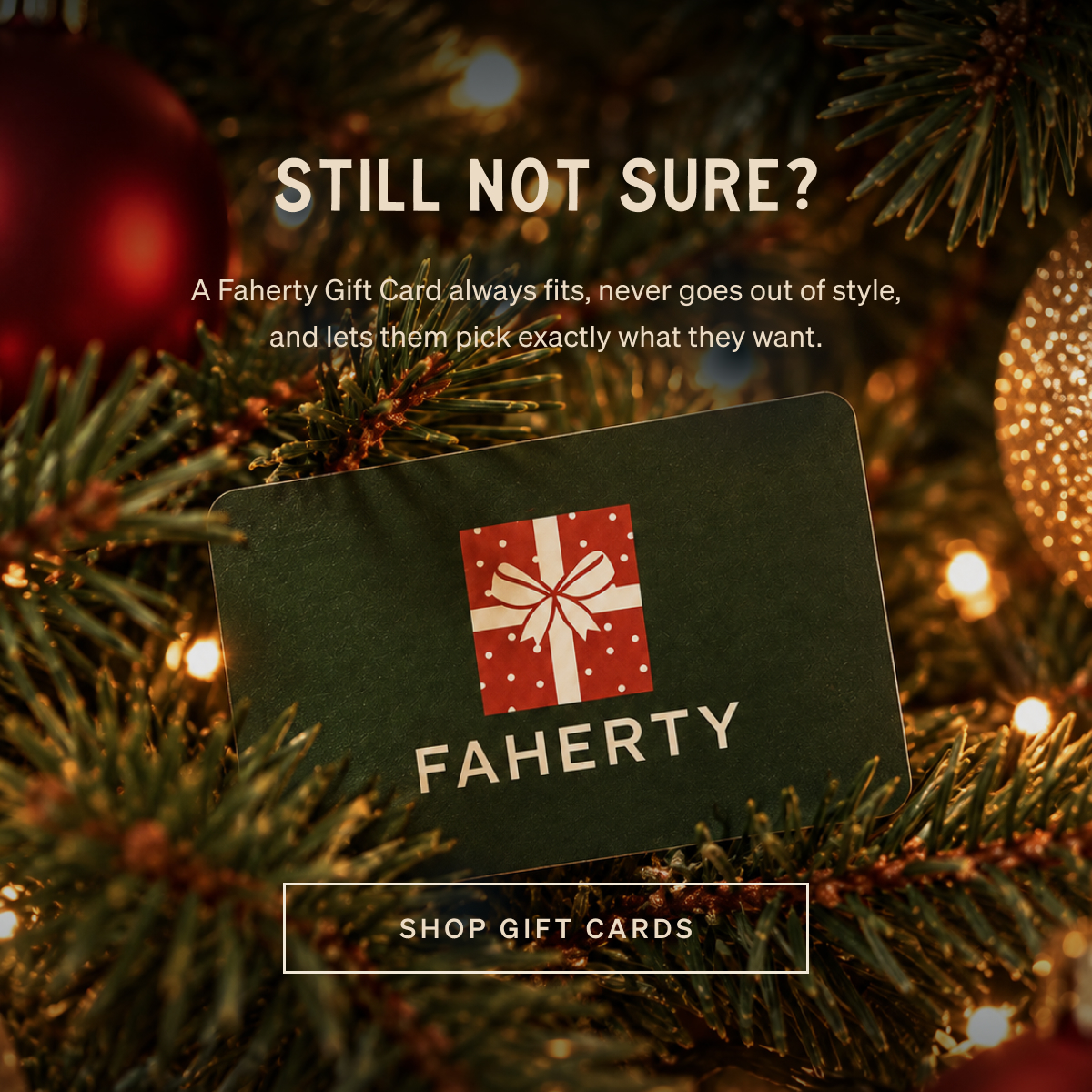 Still Not Sure? | Shop Gift Cards