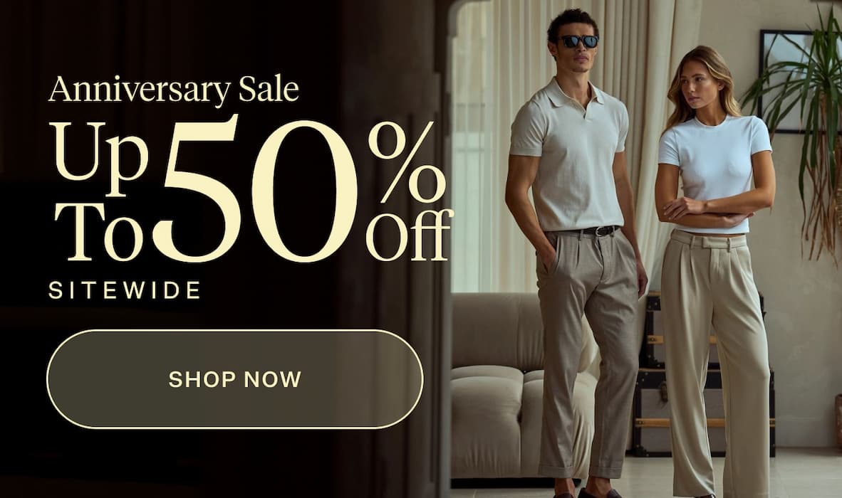Anniversary Sale Up To 50% Off Sitewide