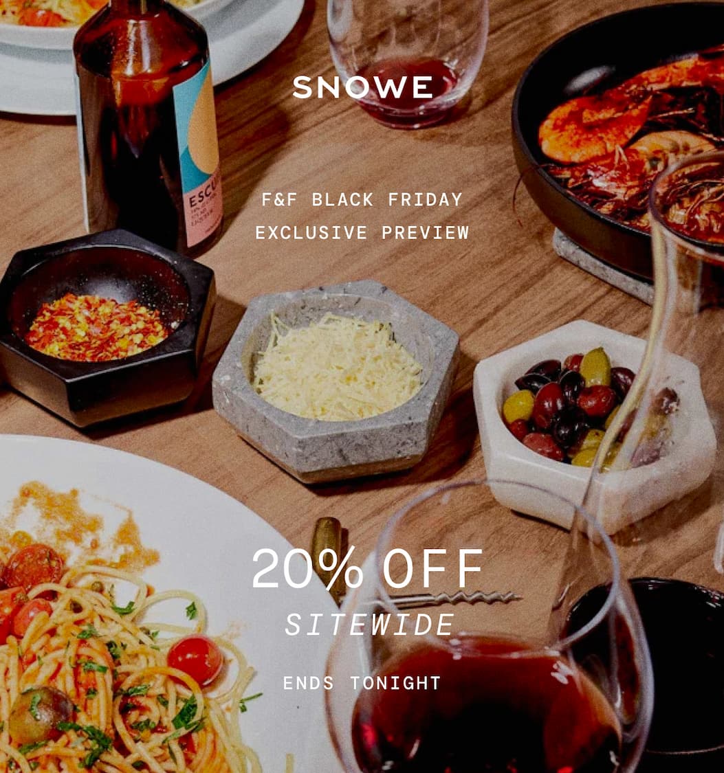 F&F BLACK FRIDAY EXCLUSIVE PREVIEW 20% off sitewide ENDS TONIGHT