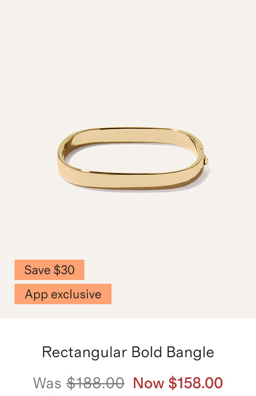 Rectangular Bangle