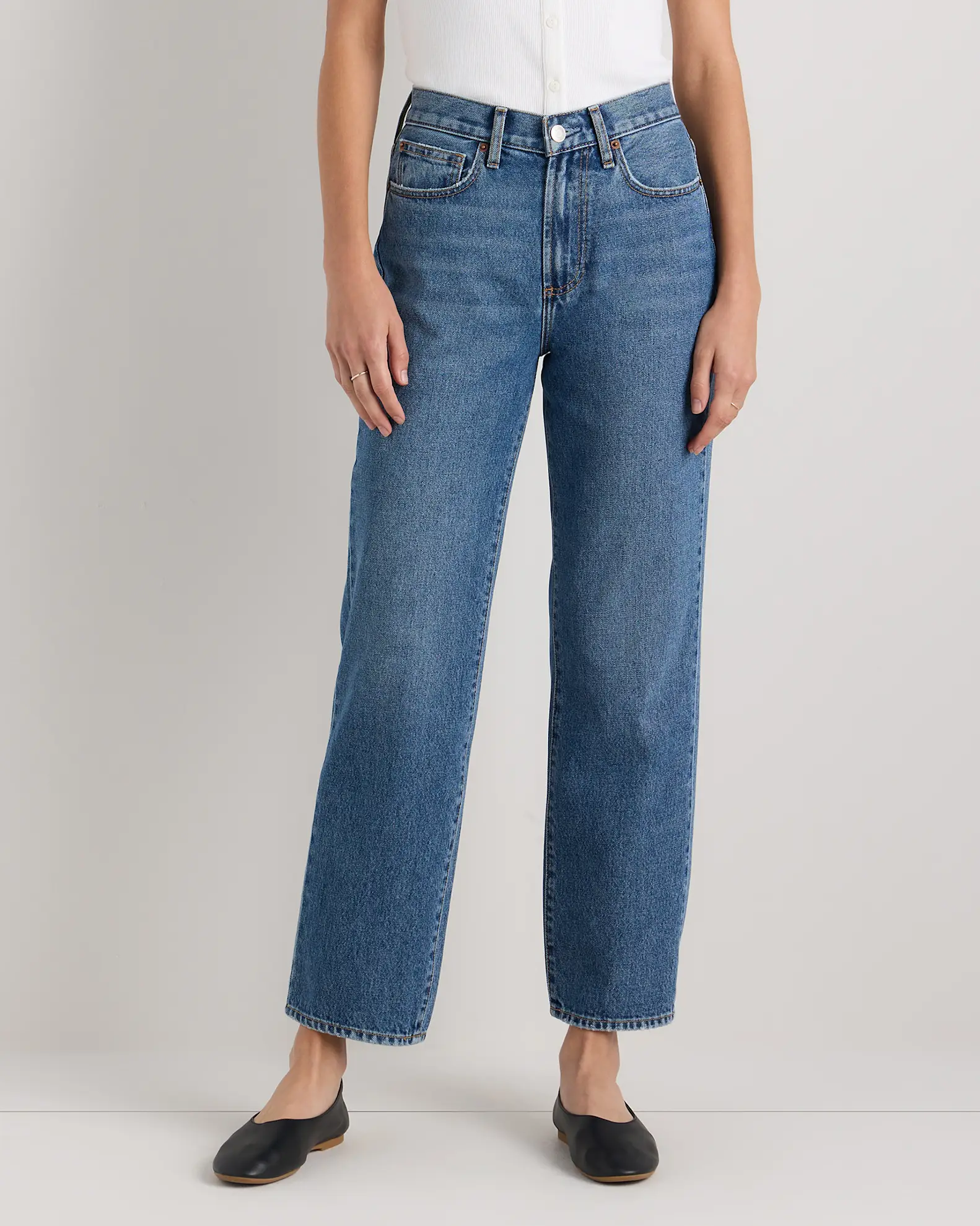 Bella Rigid Straight Jeans