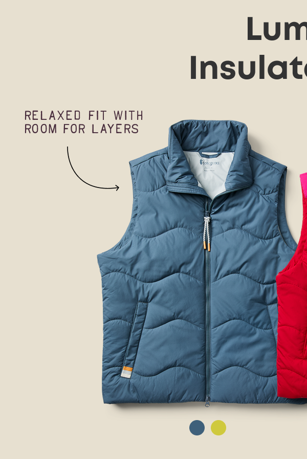 Lumbre Insulated Vest - Men's