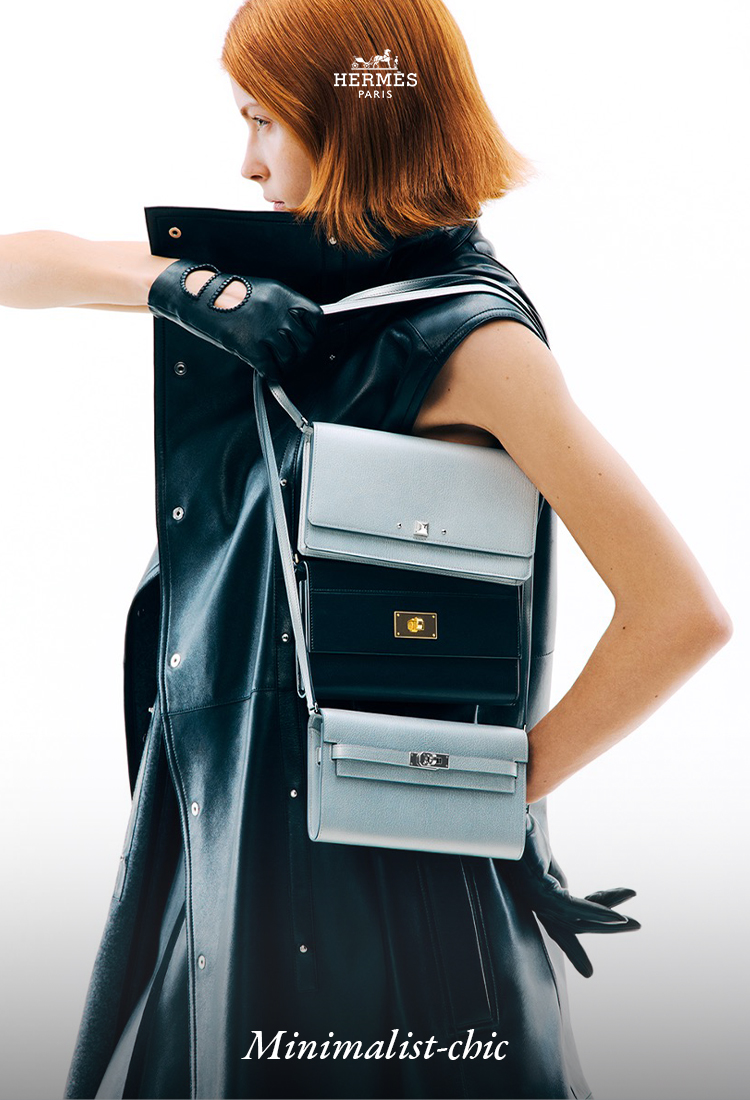 Main visual of Women small leather goods campaign