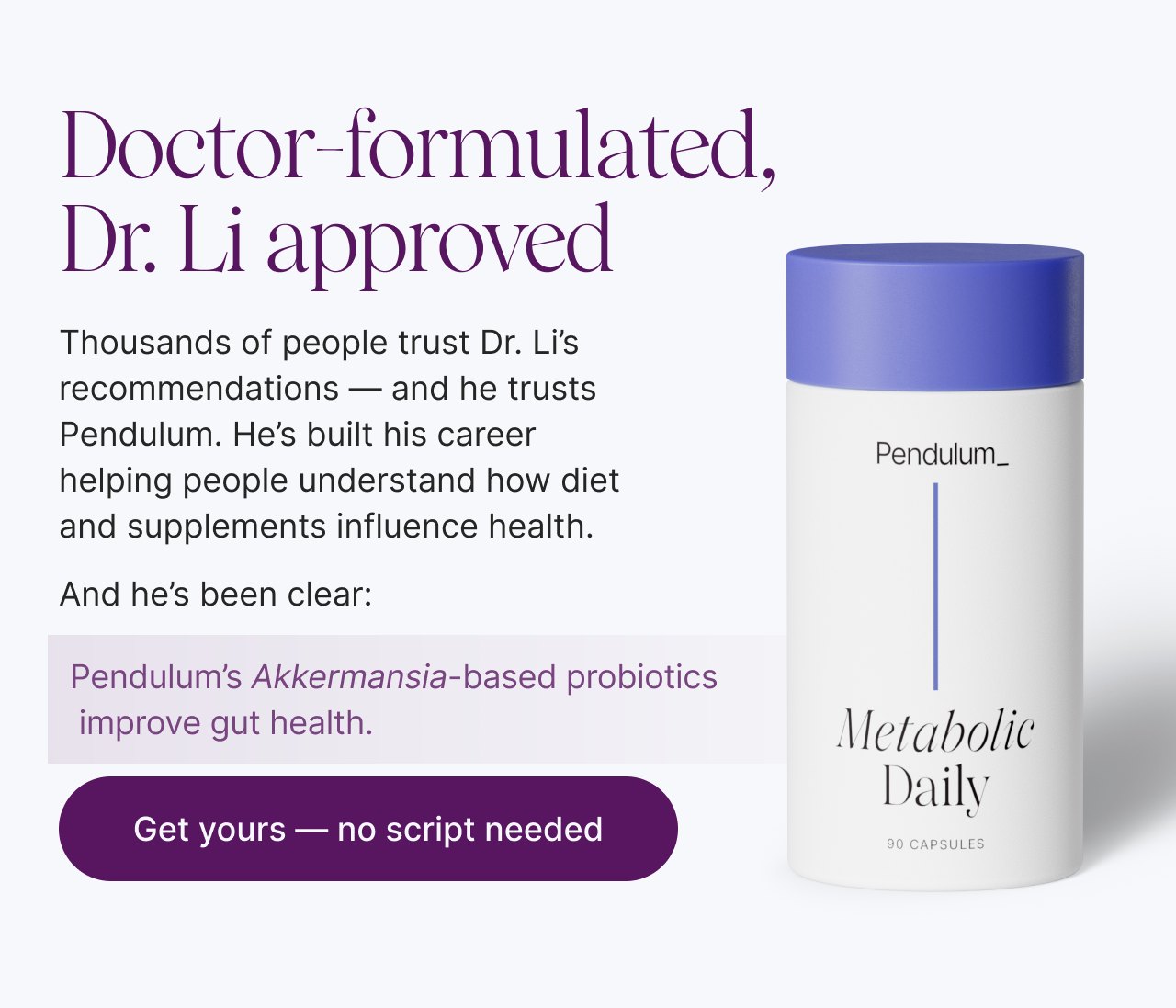 Doctor-formulated, Dr. Li approved