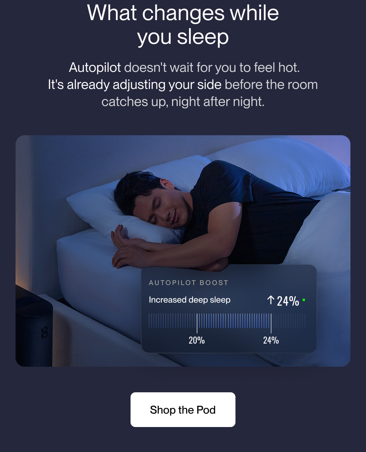 What changes while you sleep