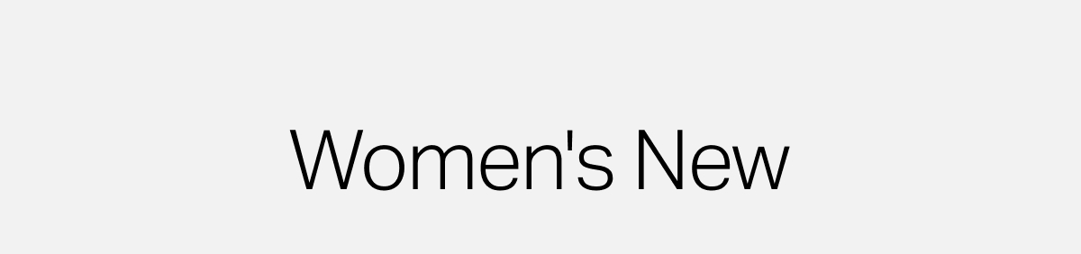 Women's New