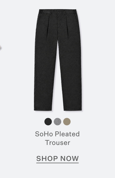 SoHo Pleated Trouser