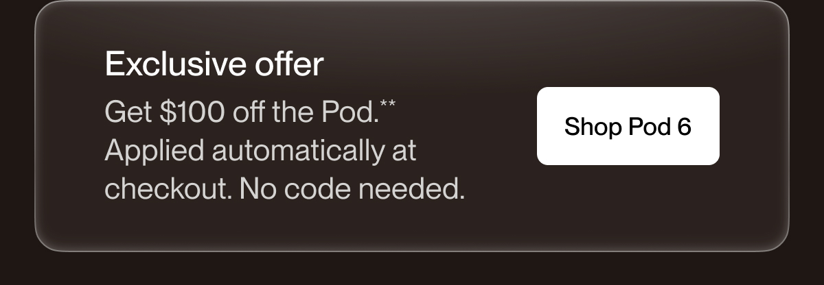 Exclusive offer