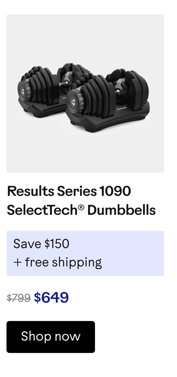 Results Series 1090 Dumbbells
