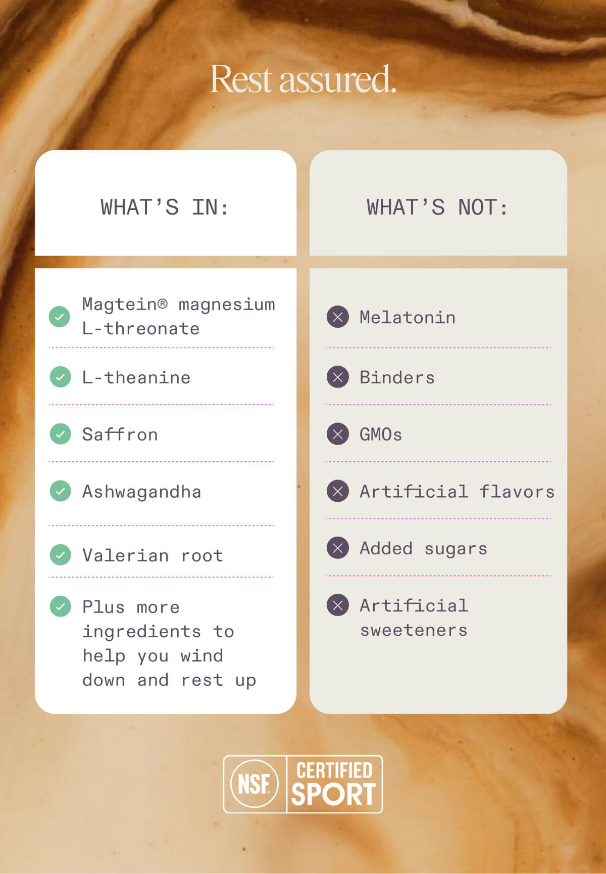 What's in AGZ?