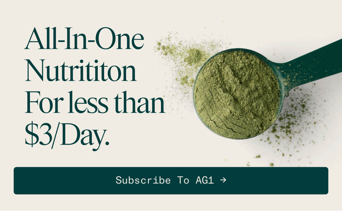 Subscribe to AG1