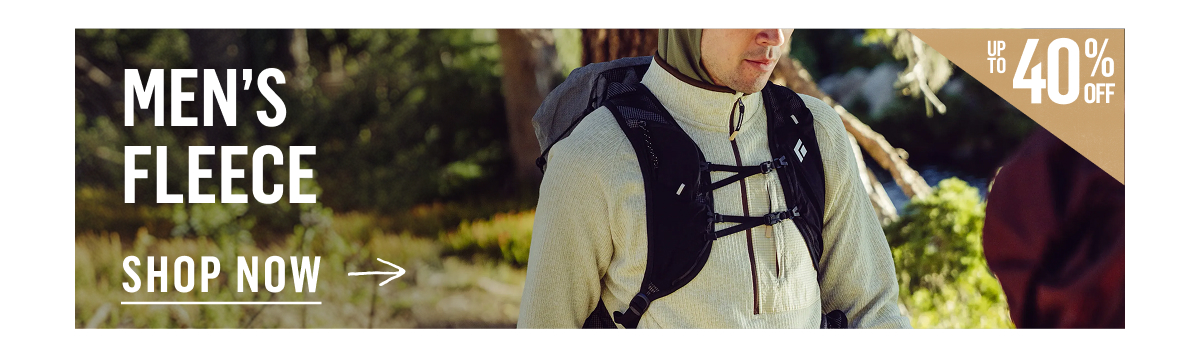 Men's Fleece up to 40% off. Shop Now!