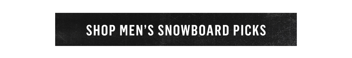 Shop Men's Snowboard Picks
