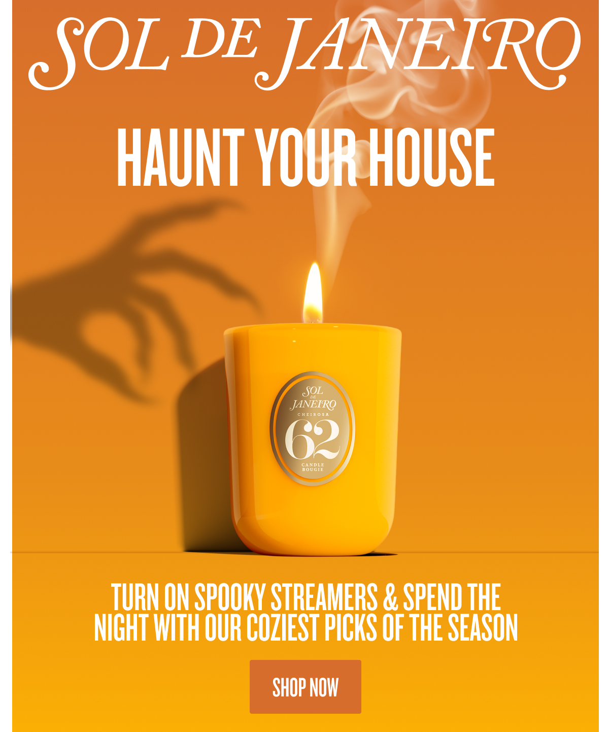 Turn on spooky streamers & spend the night with our coziest picks of the season - SHOP NOW