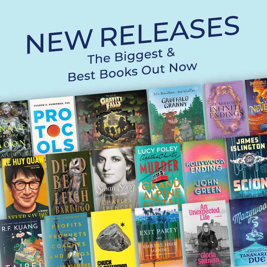 NEW RELEASES THE BIGGEST & BEST BOOKS OUT NOW