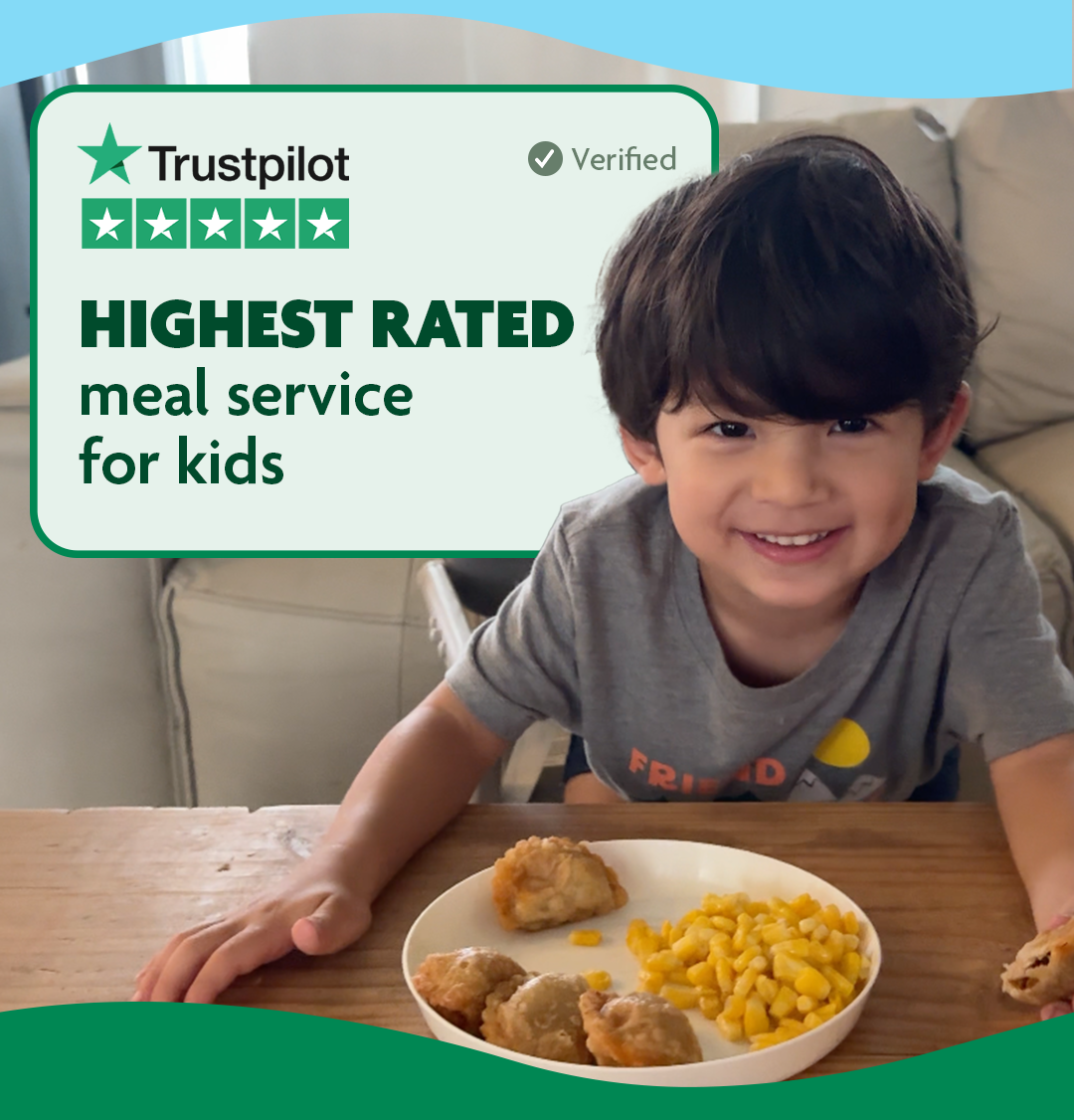 Highest Rated Meal Service for Kids on Trustpilot