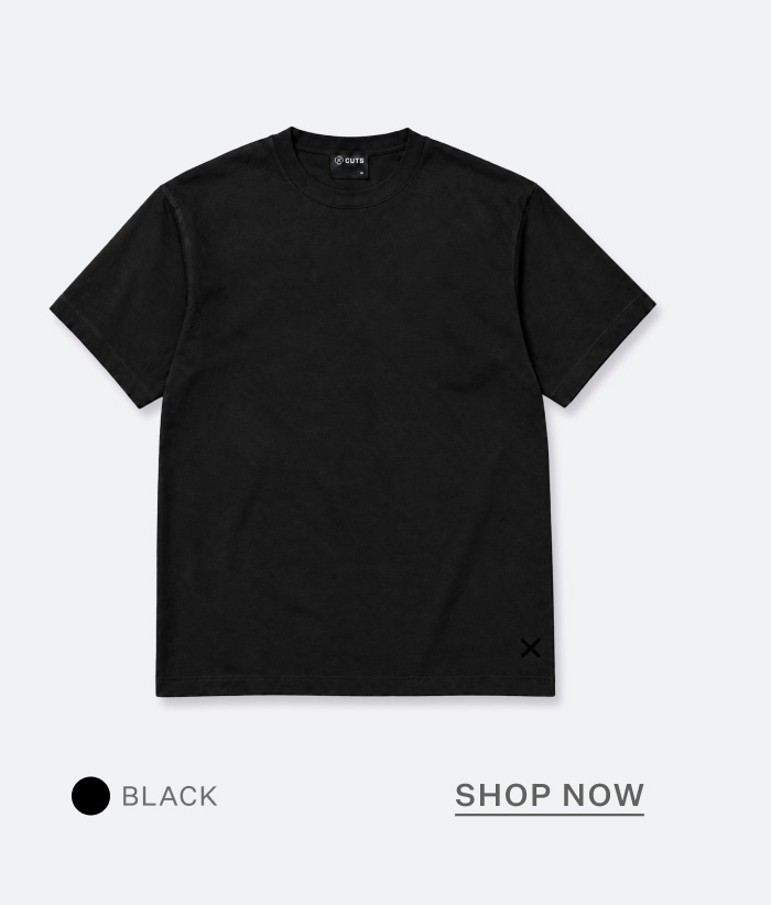 Overtime Boxed Tee - Black