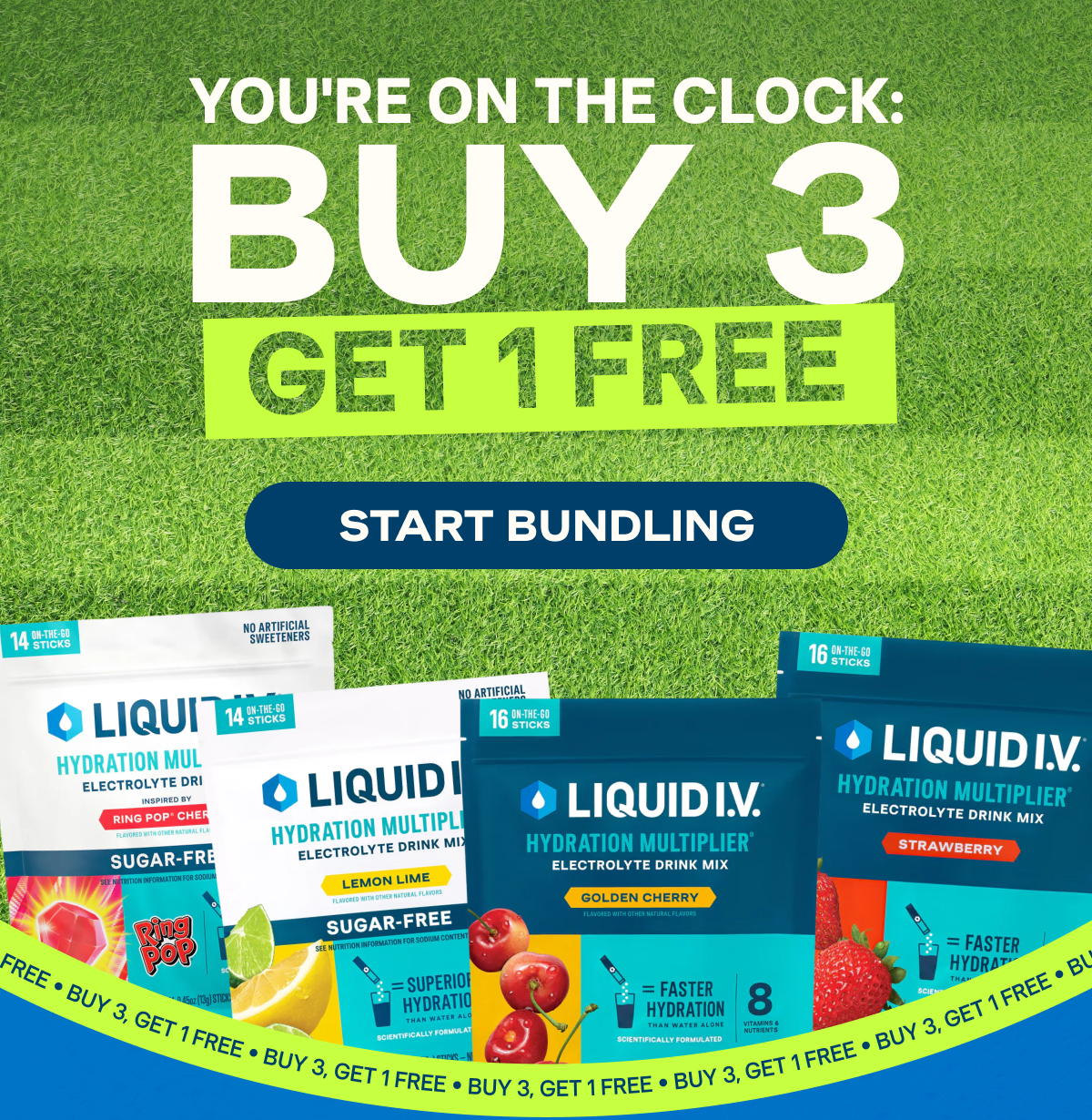Buy 3, Get 1 Free