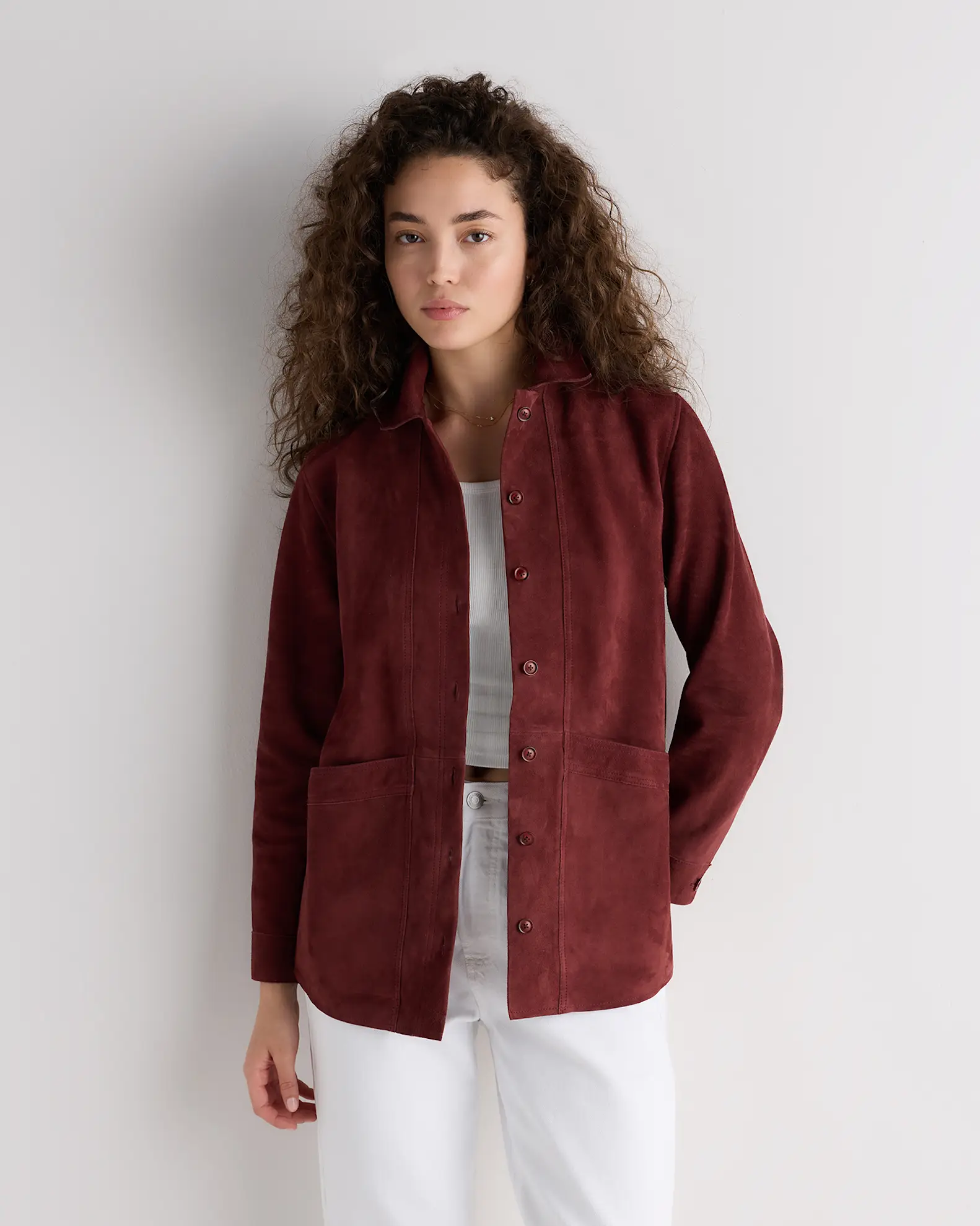 100% Suede Chore Jacket