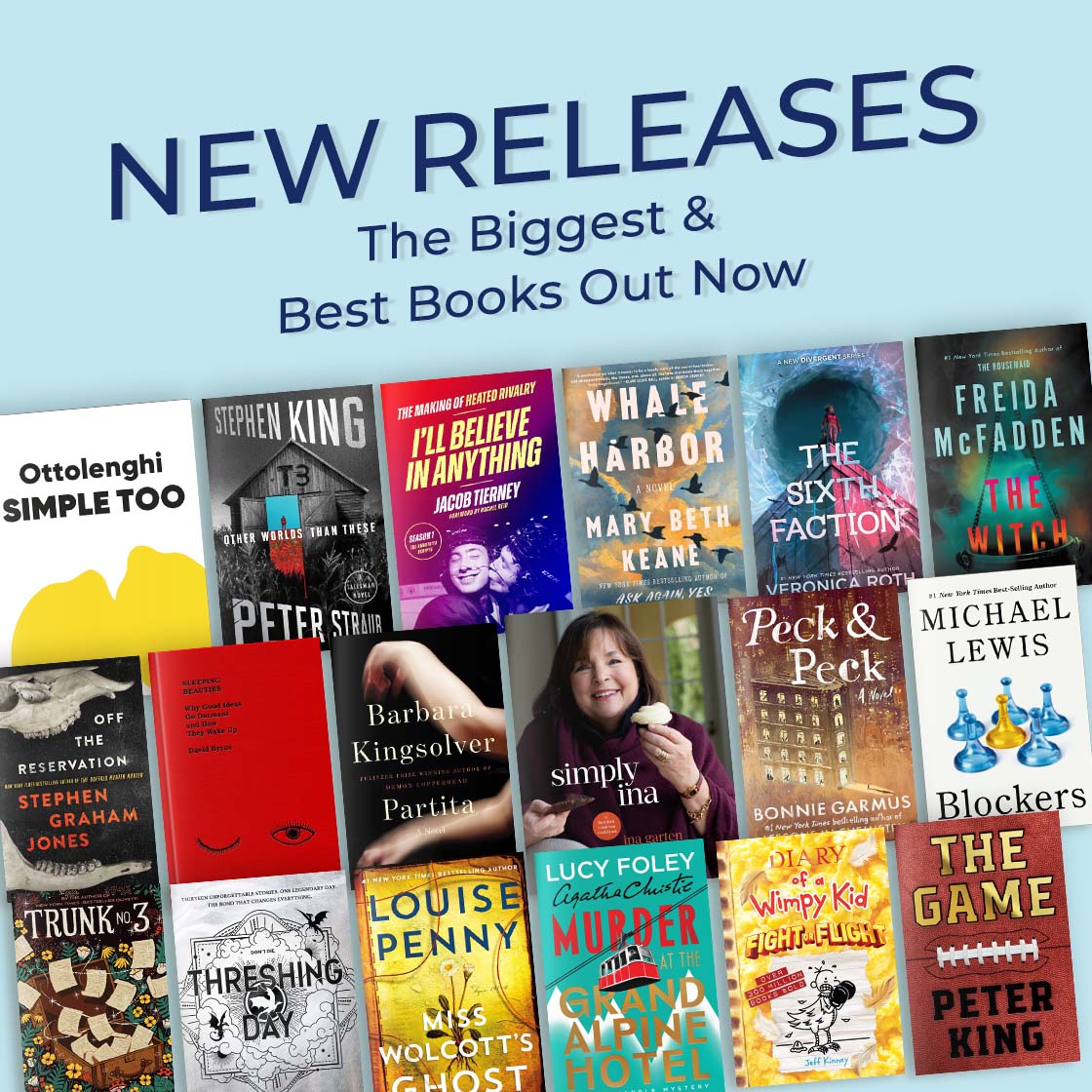 NEW RELEASES | The Biggest & Best Books Out Now