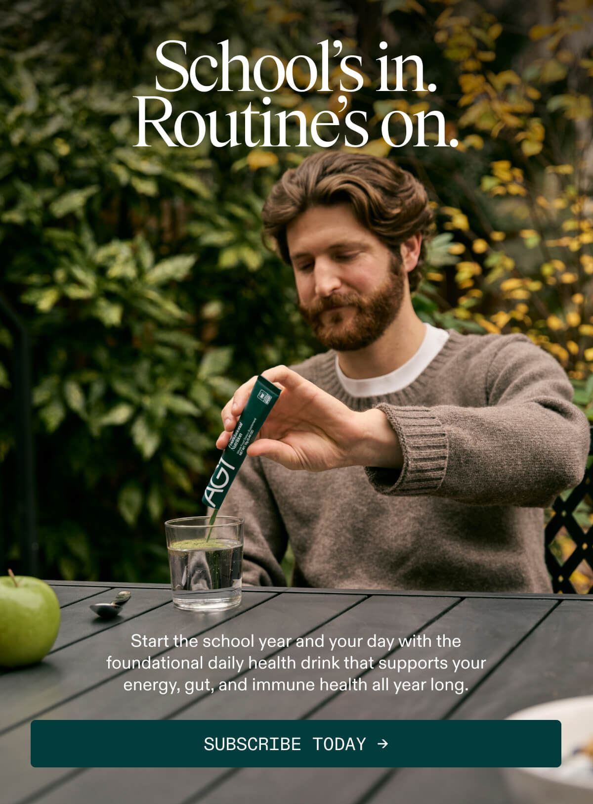 School's in, Routine's on. Subscribe today