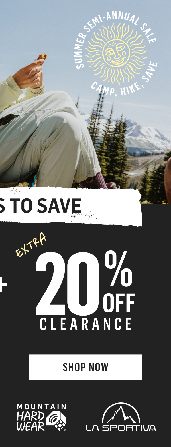 Extra 20% Off Already On Sale Gear | Shop now