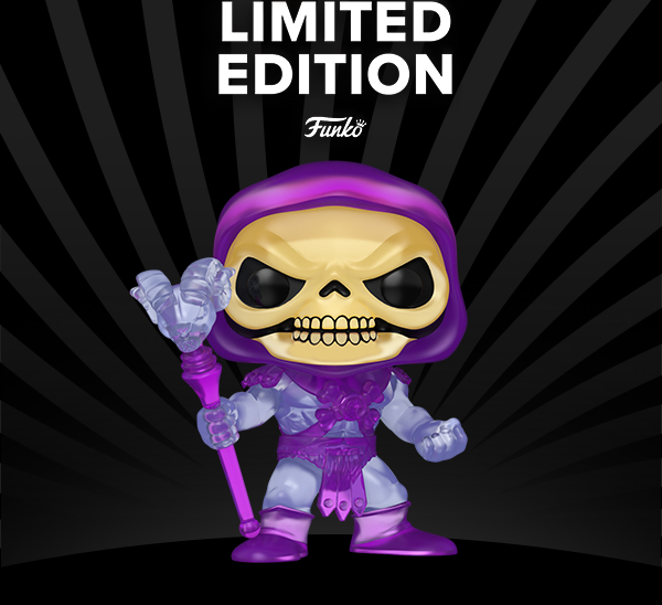 Pop! Skeletor (Translucent) with Pop! Protector