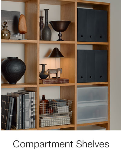 Shop Compartment Shelves