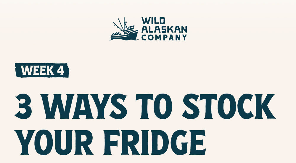 3 Ways to Stock Your Fridge