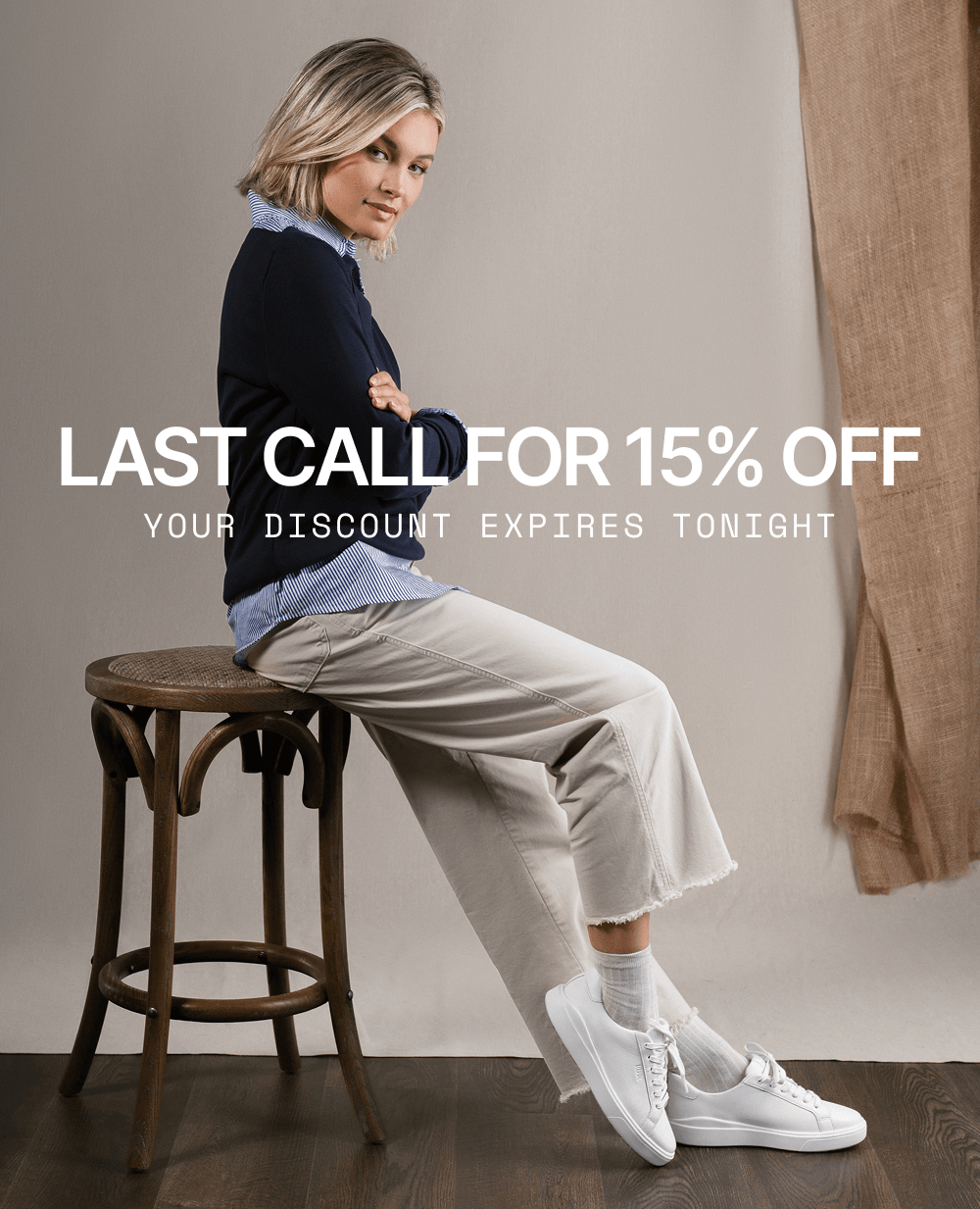 Last call for 15% off your first order