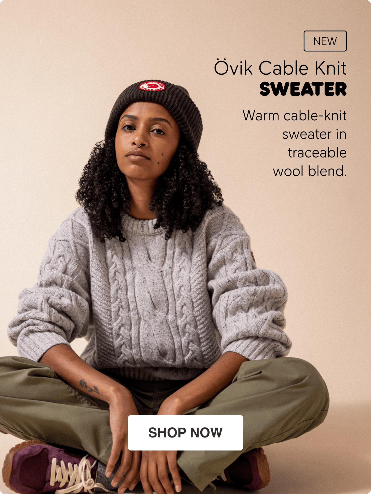NEW - &Ouml;vik Cable Knit W