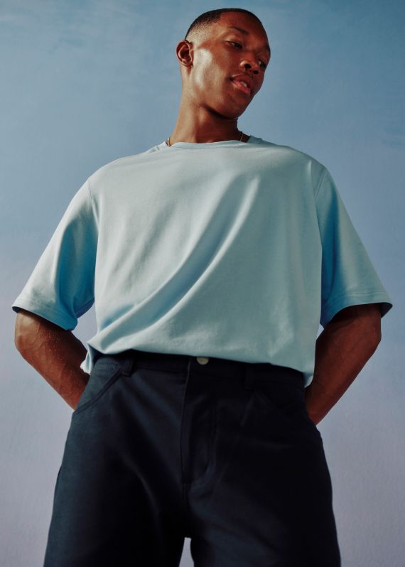 Everyday Cotton Blend Relaxed T-Shirt