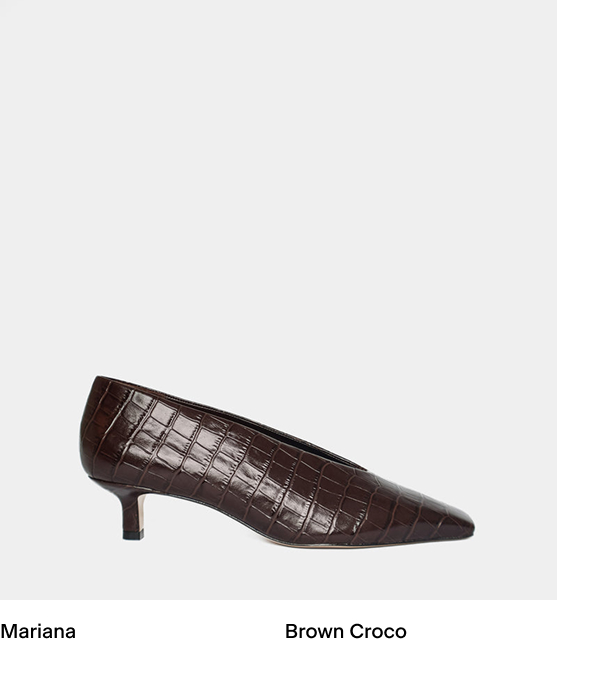 Mariana Brown Croco