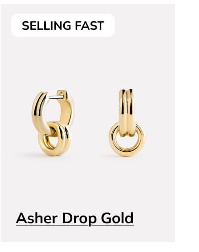 Asher Drop Gold