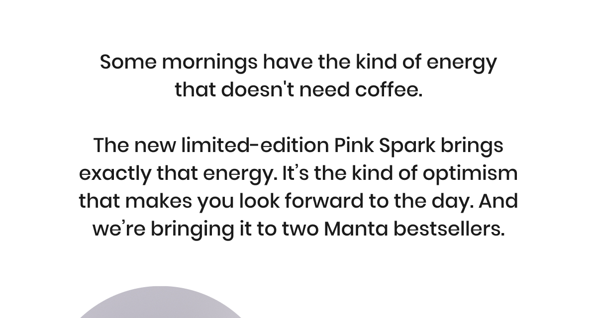 New limited-edition Pink Spark brings the energy